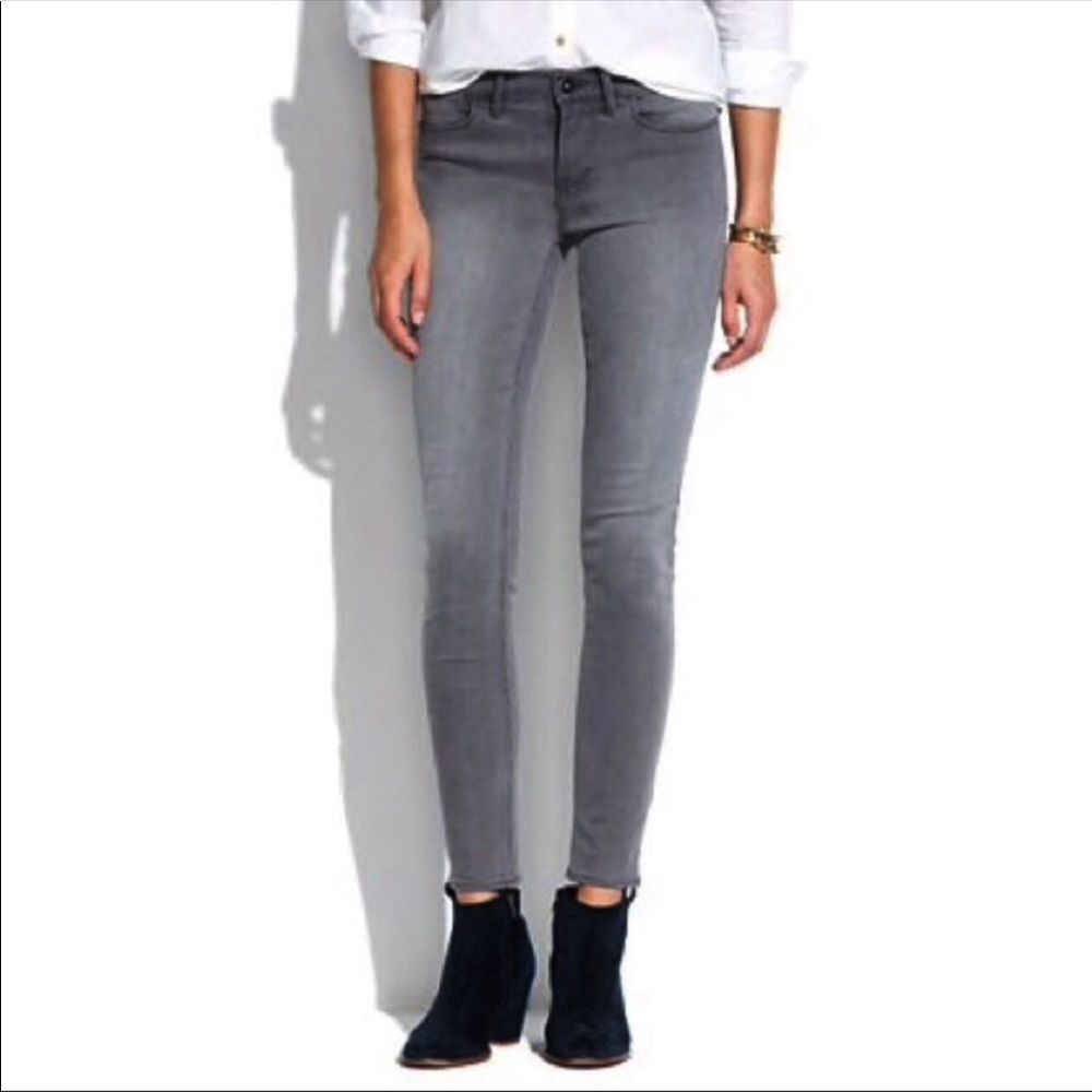 Grey Madewell Skinny Skinny Jeans, 30